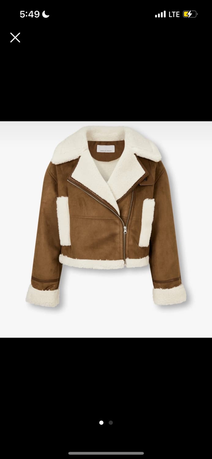 보브 브라운 무스탕 상품이미지1