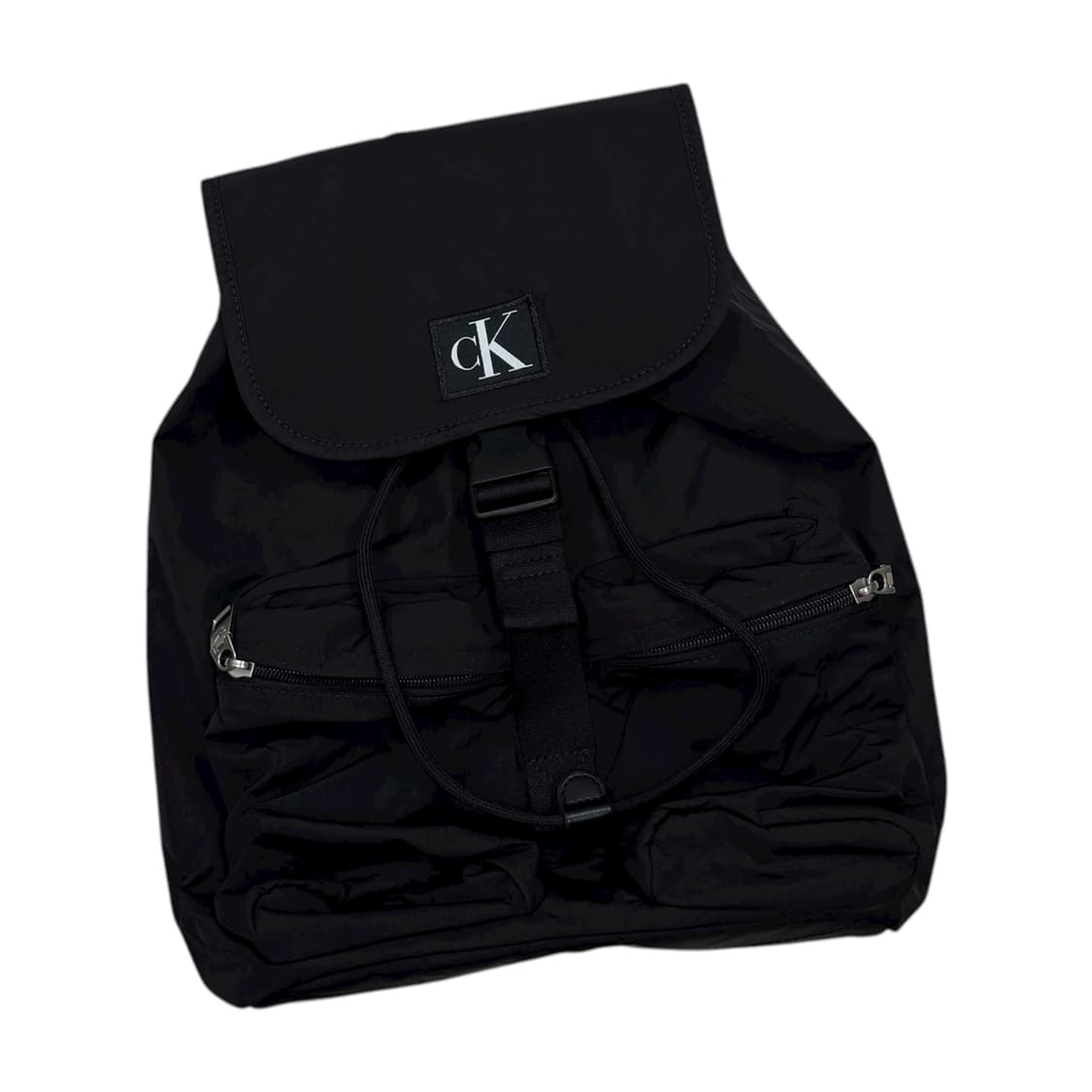 캘빈클라인 CKJ 여성 시티 나일론 복조리 백팩 가방 블랙 상품이미지2