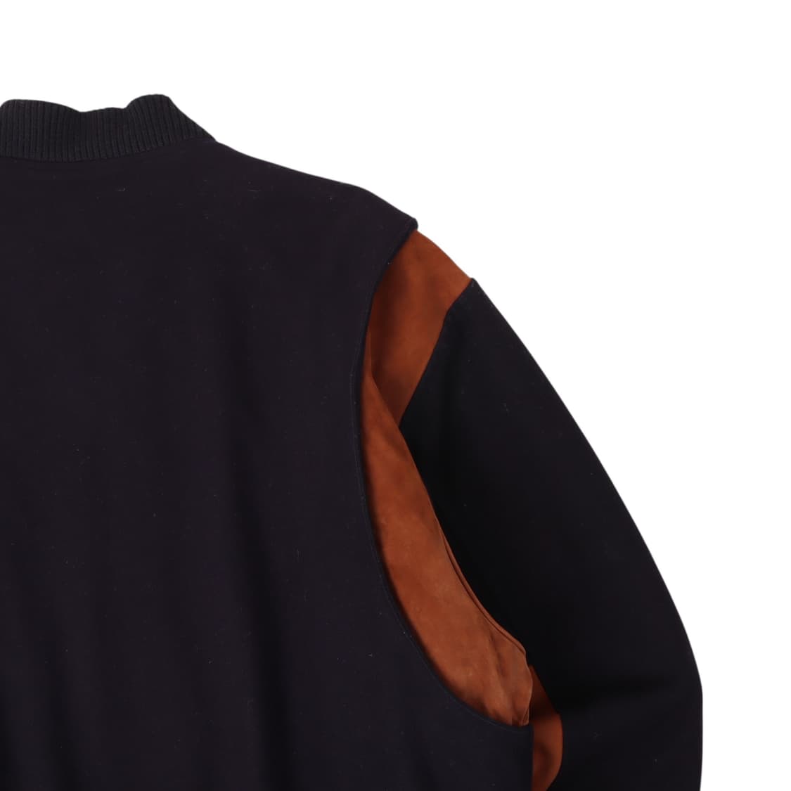 라코스테 레더 울 바시티 자켓 상품이미지6