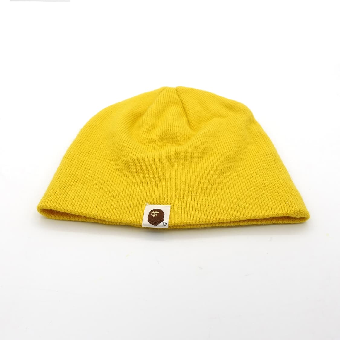 BAPE  베이프 모노그램 옐로우 에이프 비니 상품이미지4