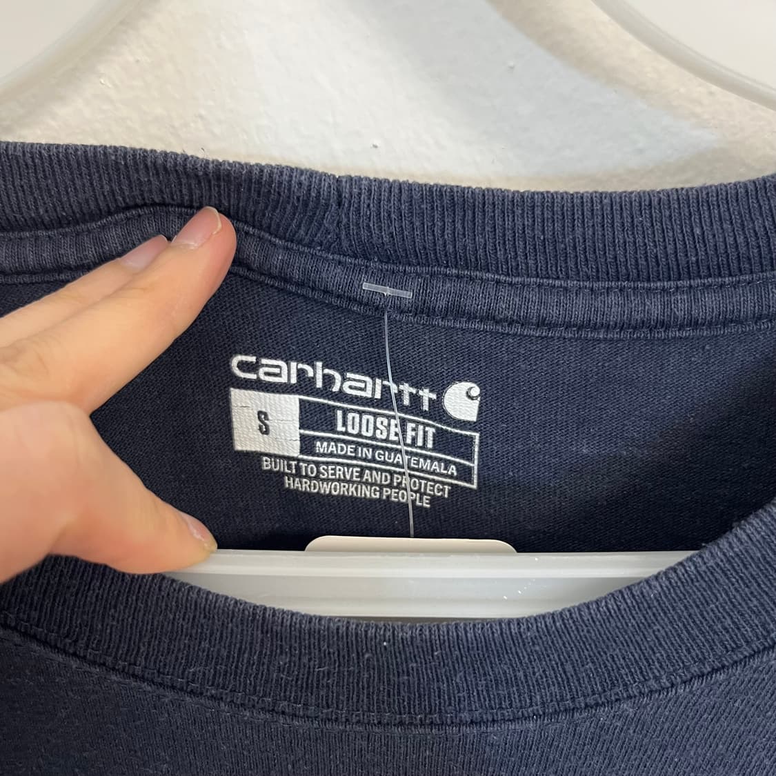 Carhartt navy t-shirt 상품이미지6
