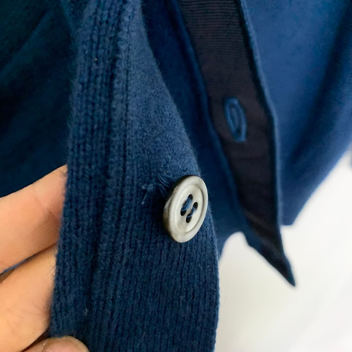 맨즈클럽 빈티지 캐시미어 100 가디건 남녀공용 남성니트 L 상품이미지6