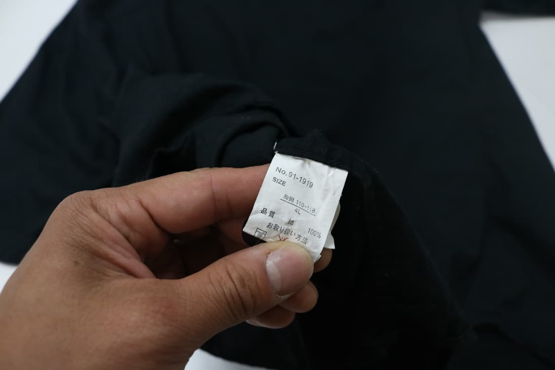 스플렌디드 새티스팩션 빈티지 블랙 테크웨어 반팔 셔츠 상품이미지9