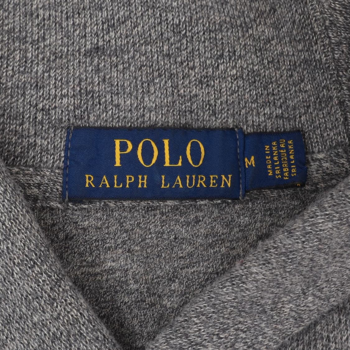 폴로 랄프로렌 그레이 숄카라 코튼 니트 상품이미지8