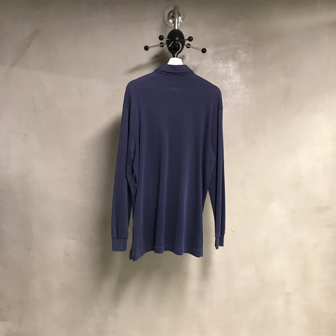 폴로 랄프로렌 PK 긴팔 카라티 네이비 L 상품이미지6