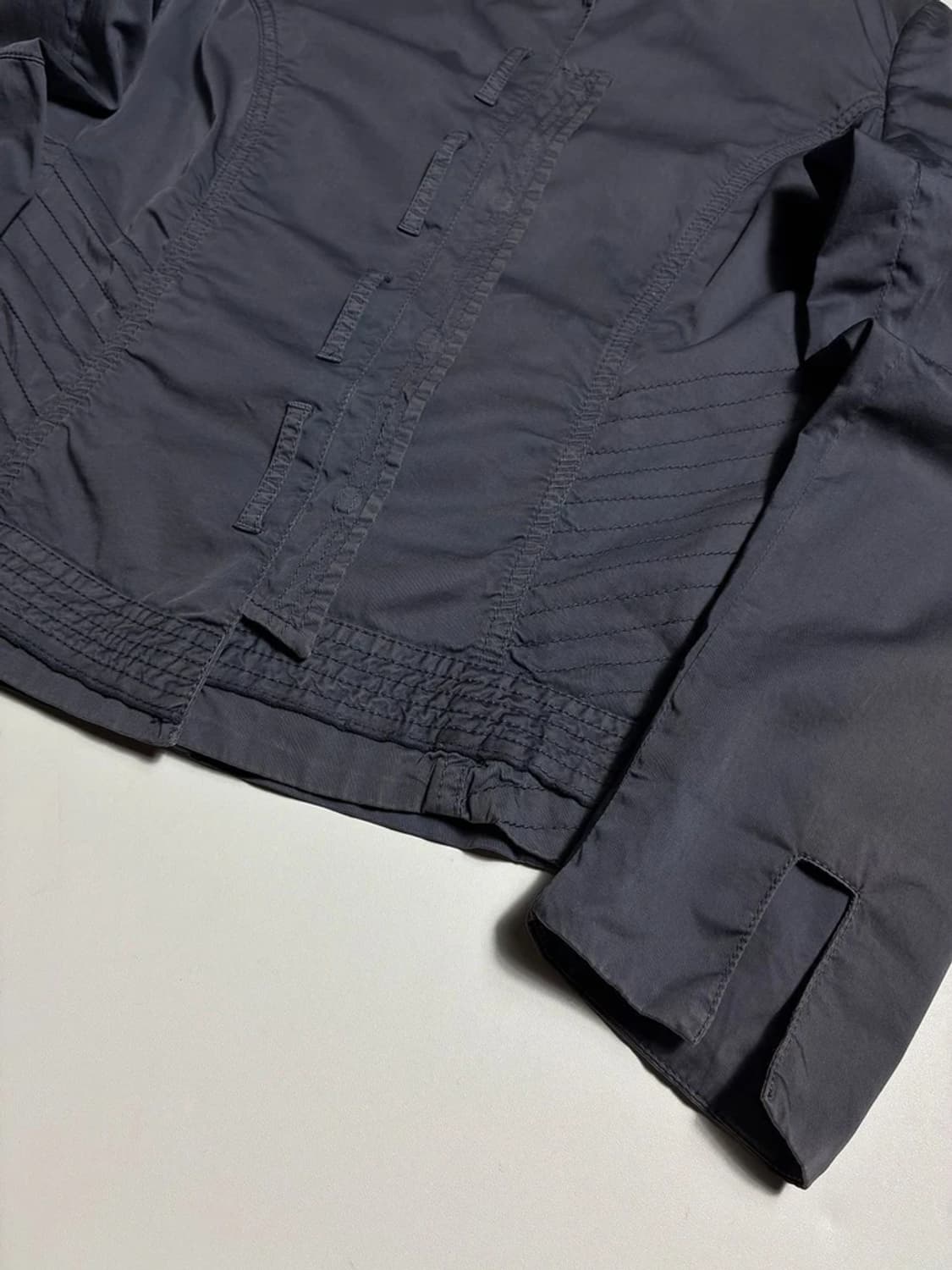 Dondup 이태리 차이나넥 빈티지 크롭 자켓 R1785 상품이미지4