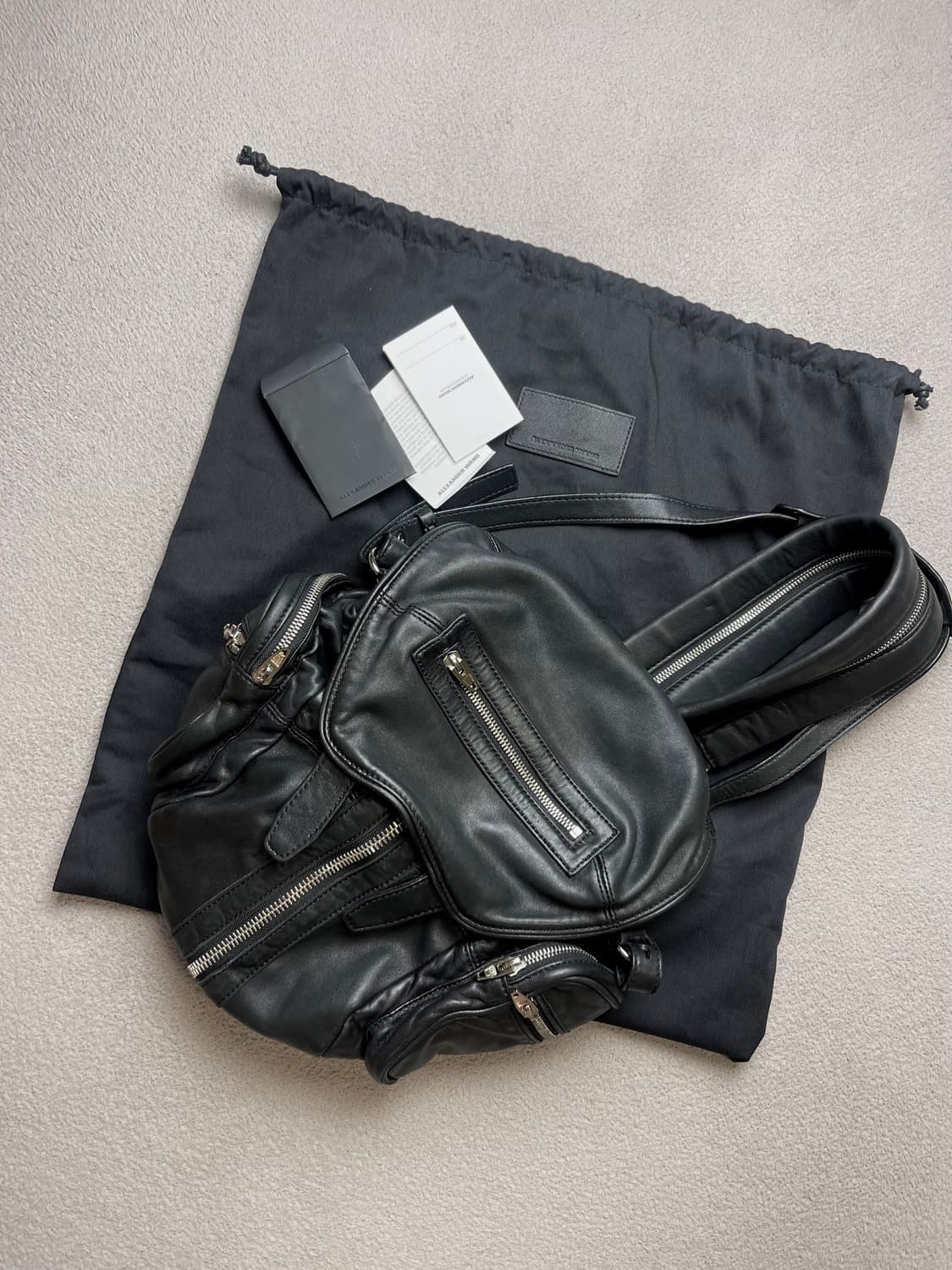 알렉산더왕 마르티 백팩 (블랙) 상품이미지2