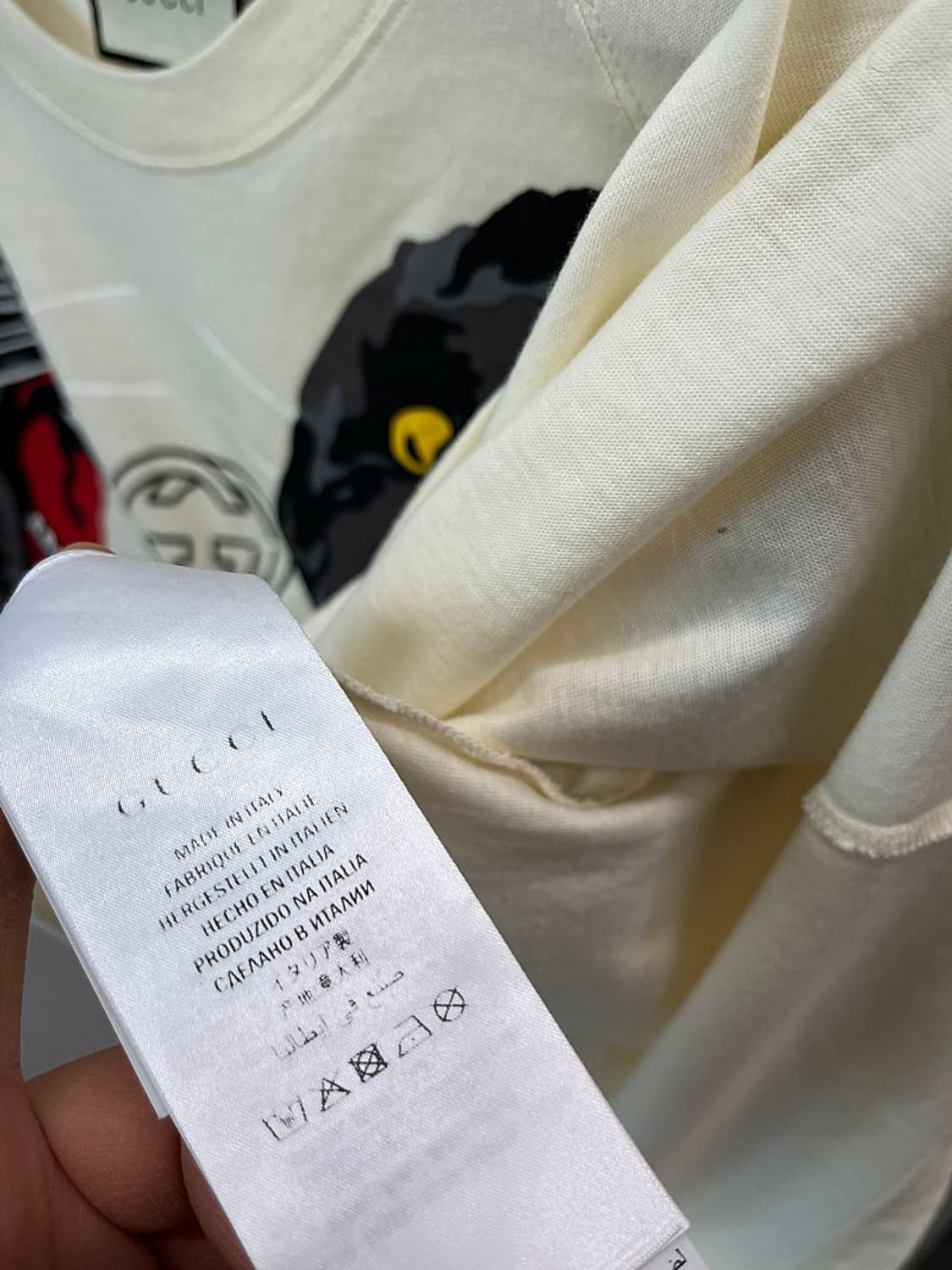 100) 구찌 타이거 프린트 반팔티  상품이미지8