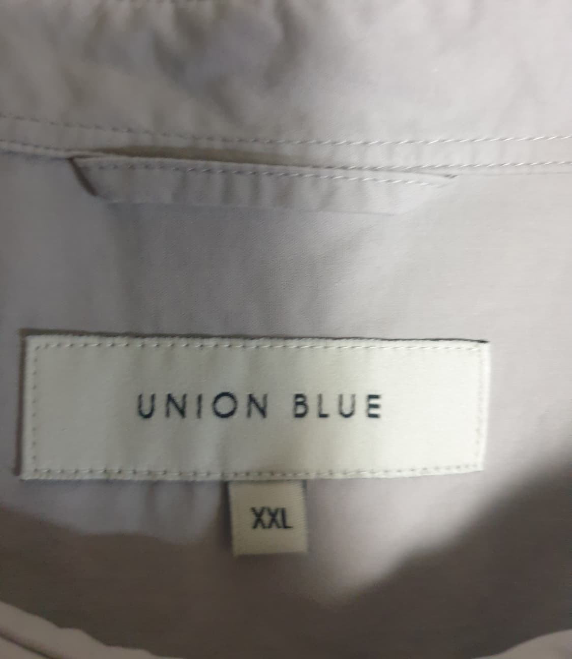 유니온블루 런드리 페이퍼 긴팔셔츠 그레이 (XXL) 상품이미지4