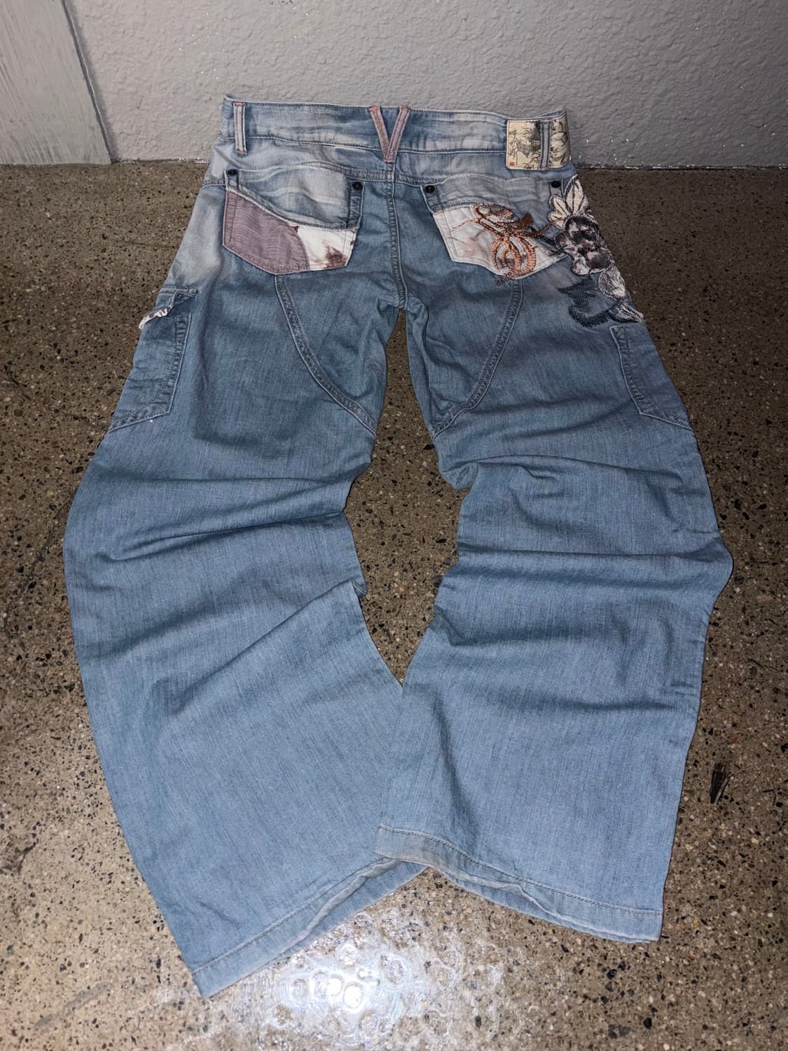 오리엔탈 빈티지 데님팬츠 상품이미지3