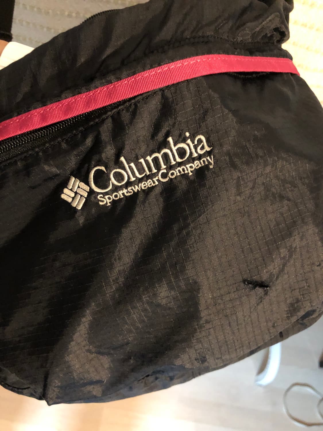 컬럼비아 빈티지 고프코어 립스탑 크로스백 슬링백 상품이미지6