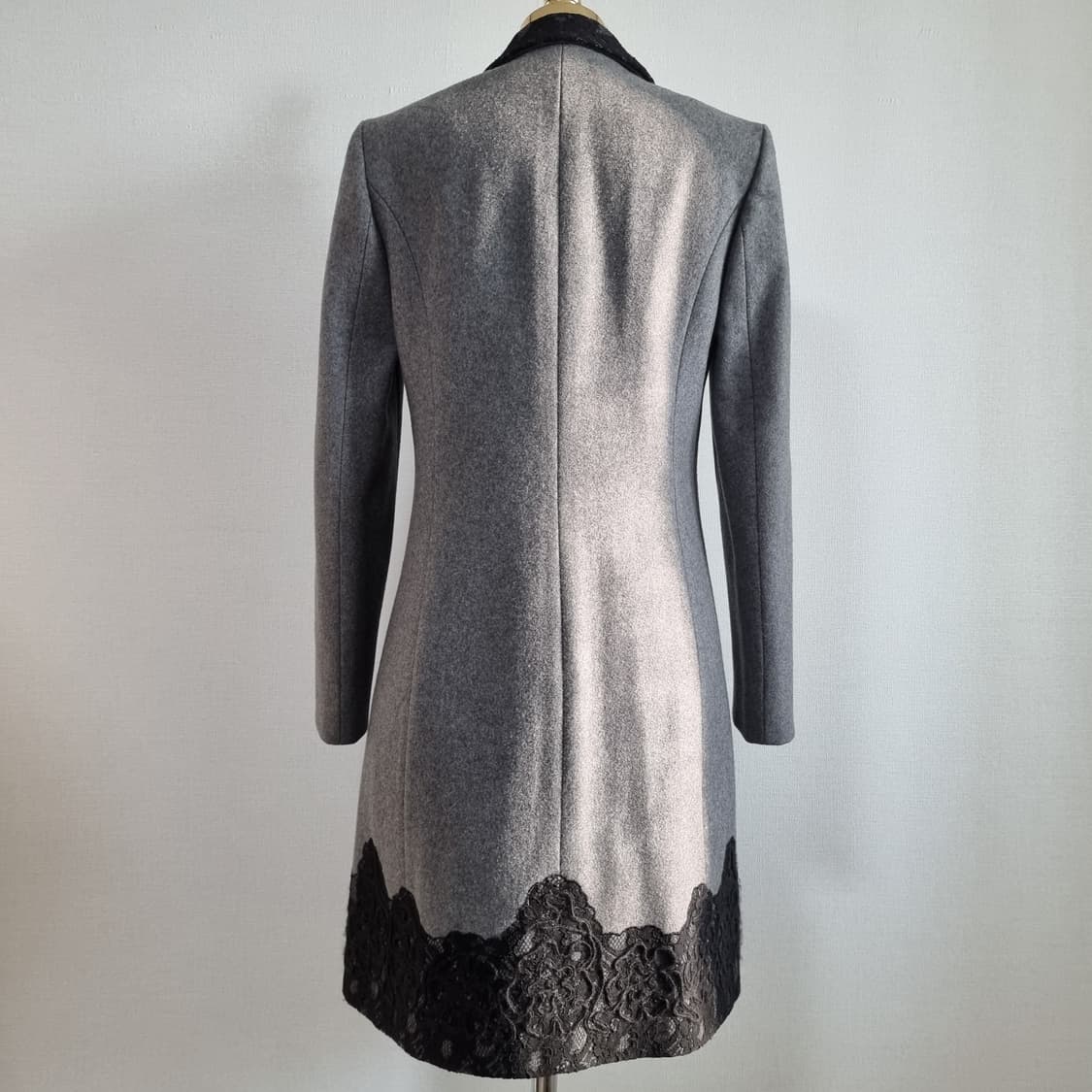 러브 모스키노 코트 울70% 캐시미어10% (55) 상태완벽/1회착 상품이미지3