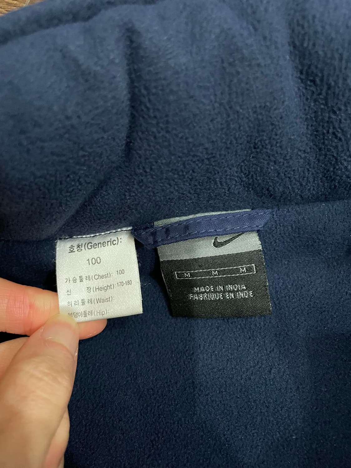 03-04 나이키 FC 바르셀로나 벤치 코트 패딩 자켓  네이비 상품이미지7