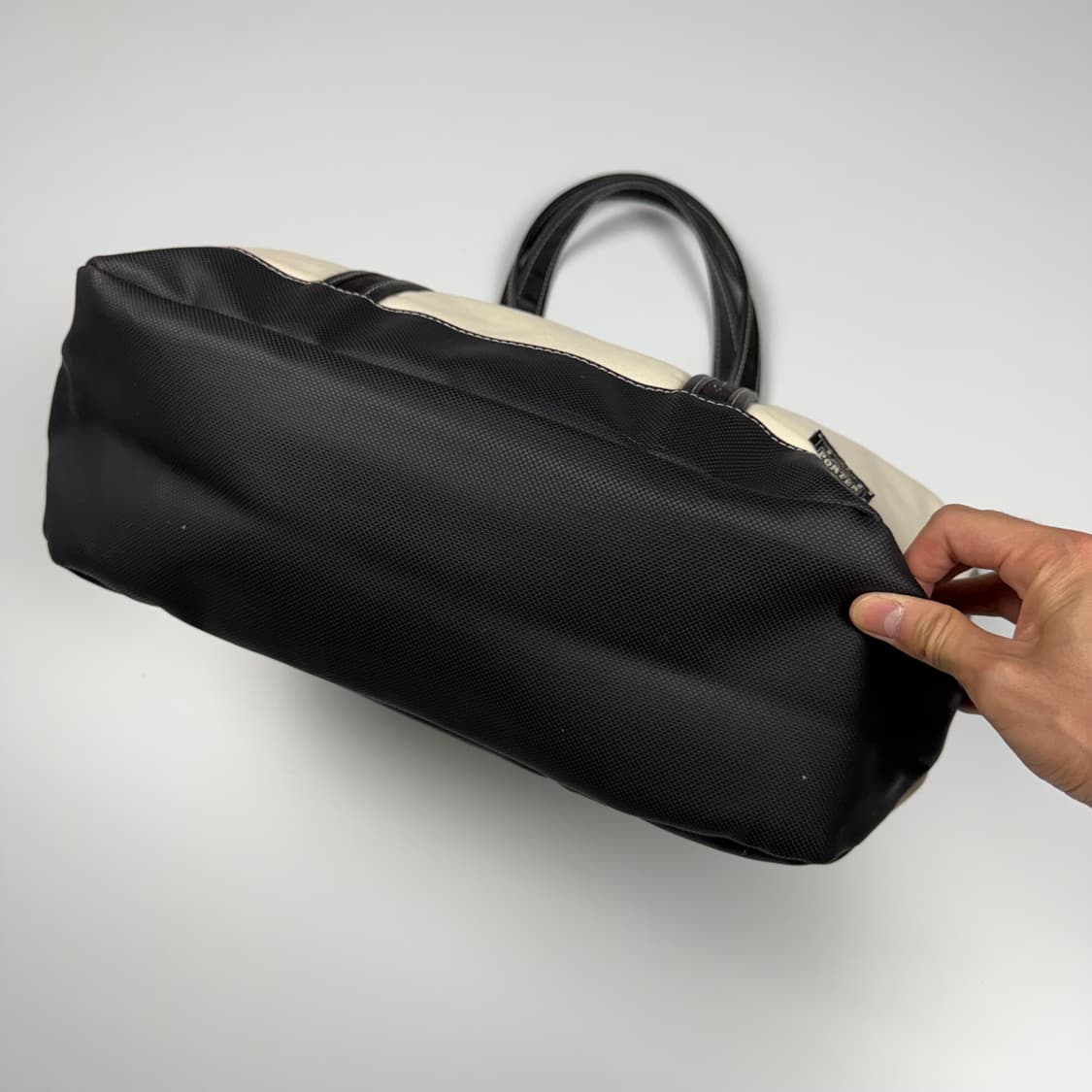 요시다포터 걸 토트백 화이트 L 상품이미지5