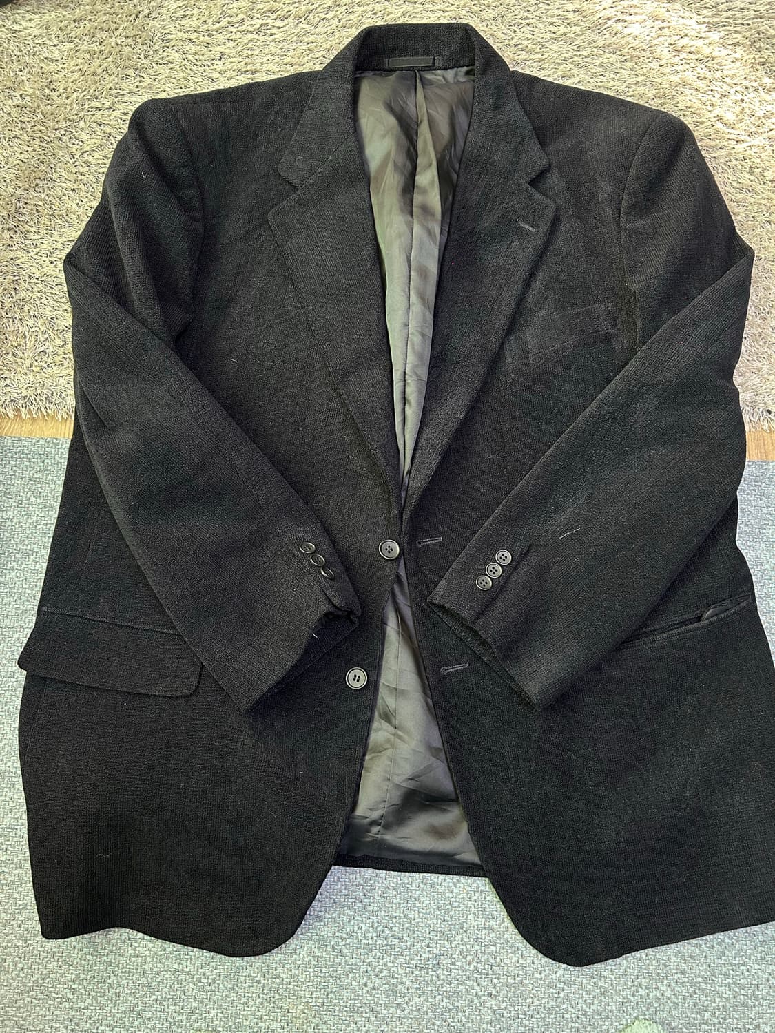 일본판 폴리 블레이저 사이즈 105~110 상품이미지1