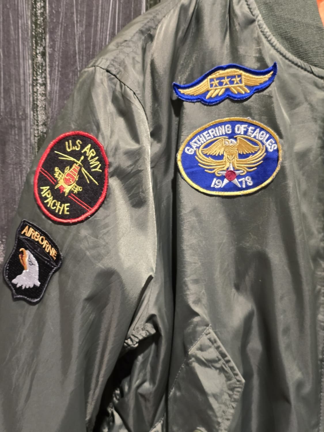 Alpha Industries Custom MA-1 Jacket 상품이미지2