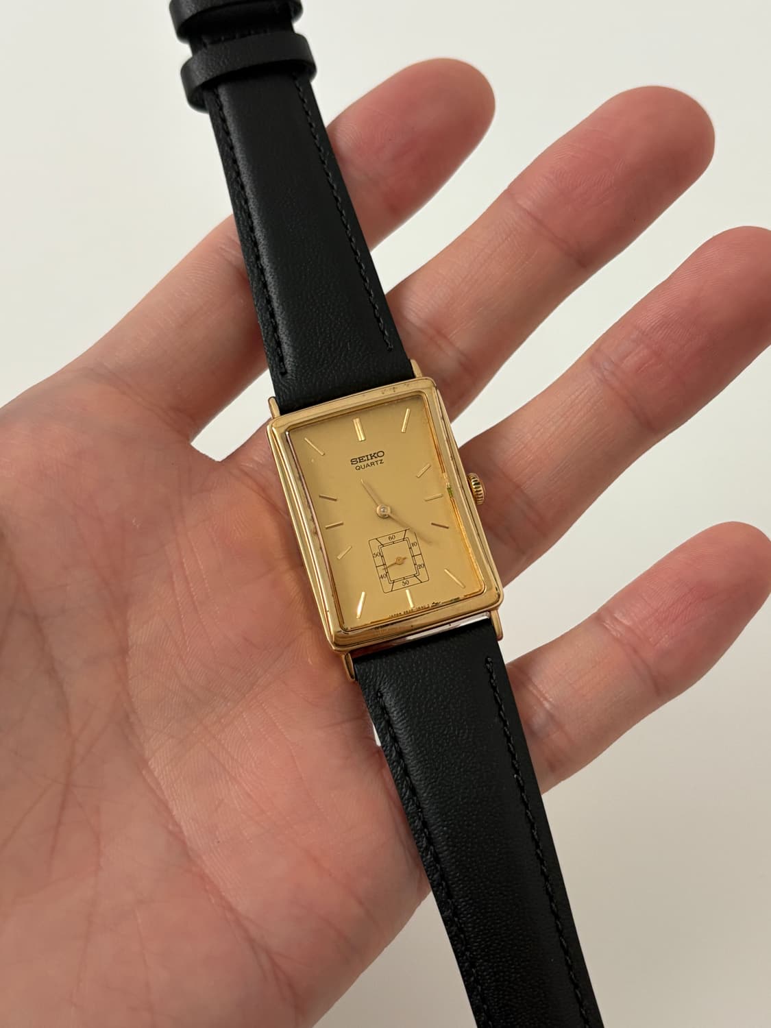 80s chariot small seconds gold tank 상품이미지2