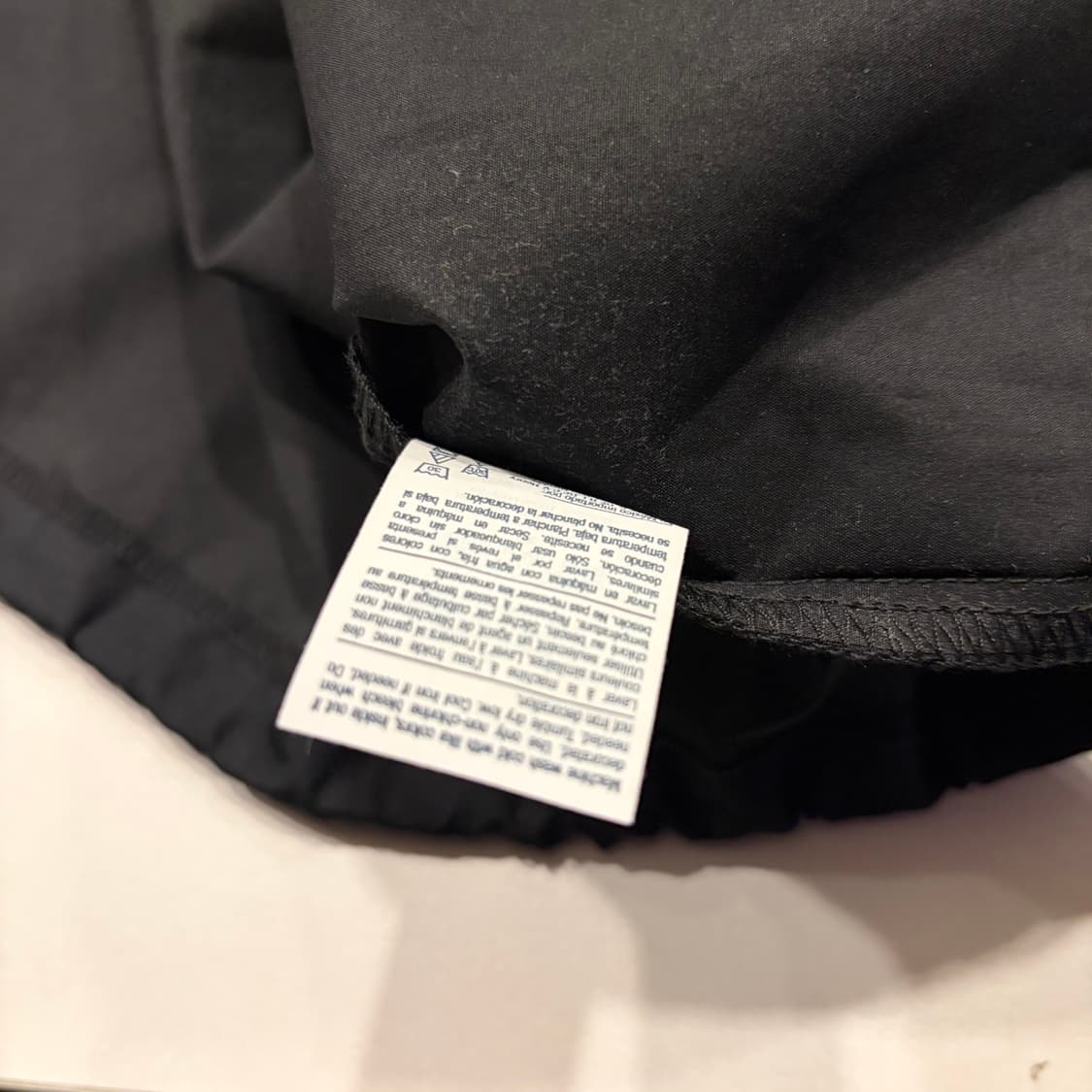 [2XL] 챔피온 아노락 나일론 바람막이 후드 블랙 C357 상품이미지6