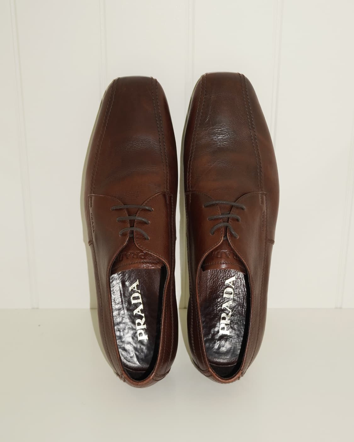 프라다 브라운 스퀘어토 로퍼 상품이미지8