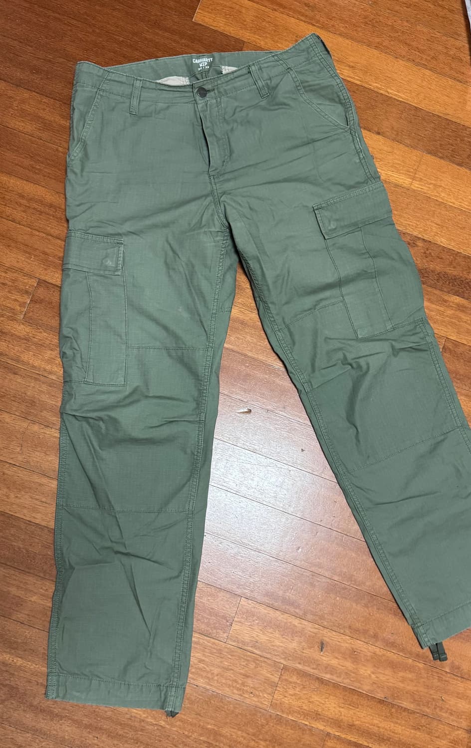 칼하트 레귤러 카고팬츠 32x32 상품이미지2
