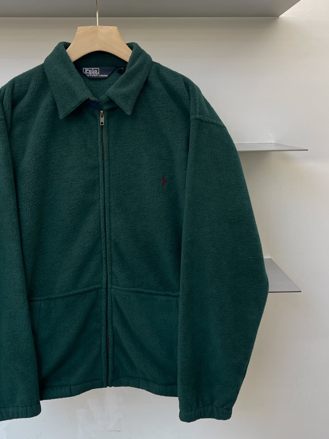 폴로랄프로렌 90s 폴라텍 플리스 스윙자켓 상품이미지3