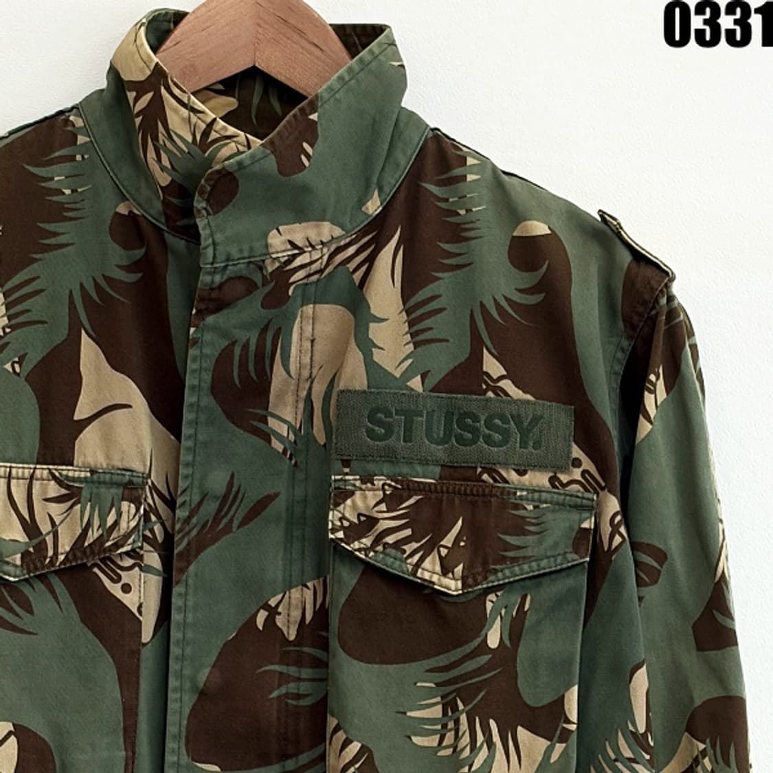 스투시 카모플라주 필드 자켓 M 0331 상품이미지2