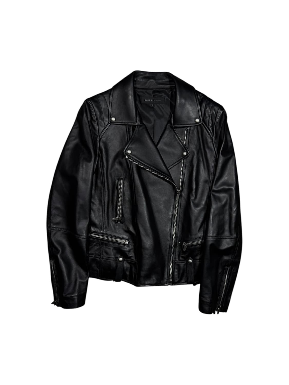 Olive des Oilve 올리브 데 올리브 쉽스킨 라이더 자켓 상품이미지1