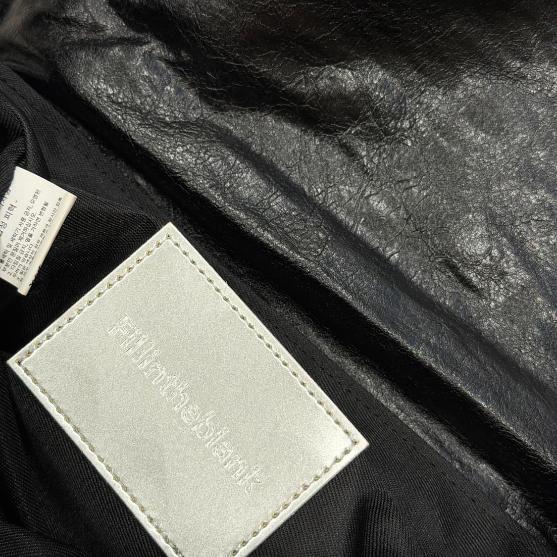 필인더블랭크 필로우 플랩 슬기 숄더백 가방 블랙 상품이미지8