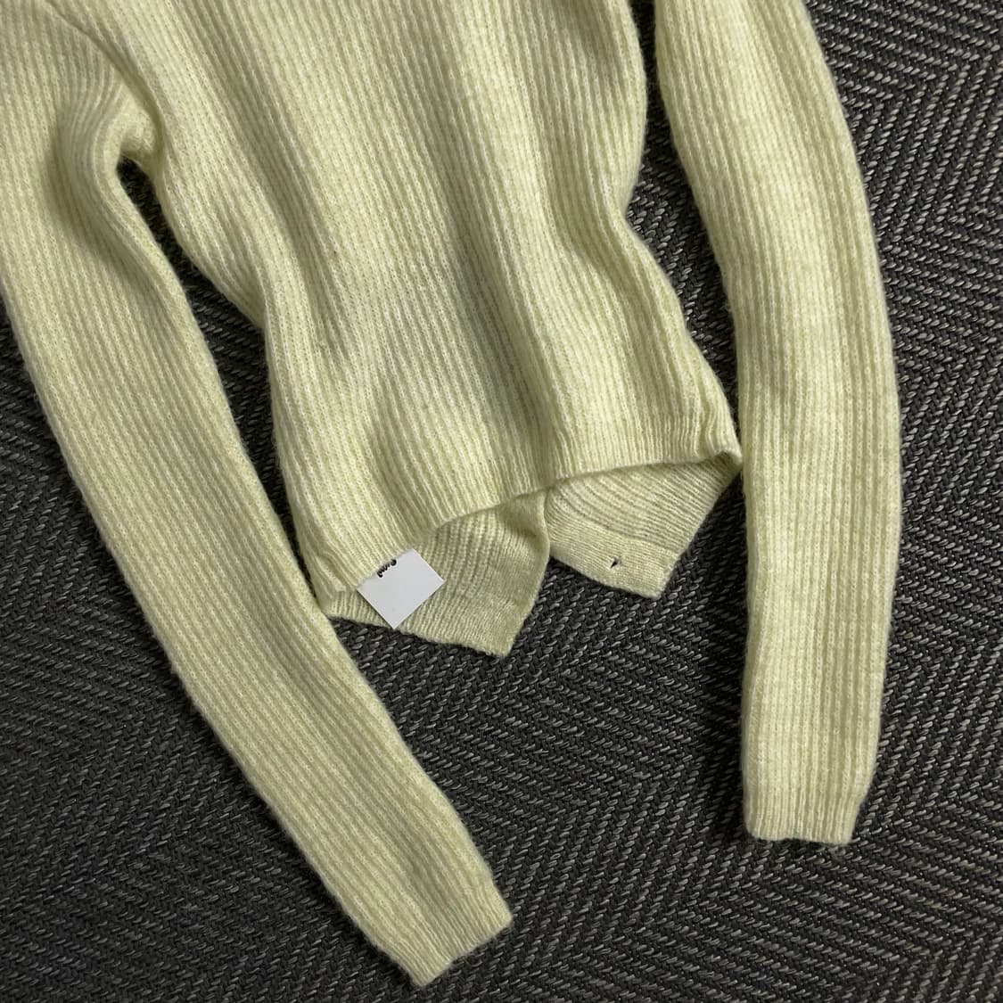 빈티지 우먼스 슬림핏 골지 스웨터y 3388 상품이미지4