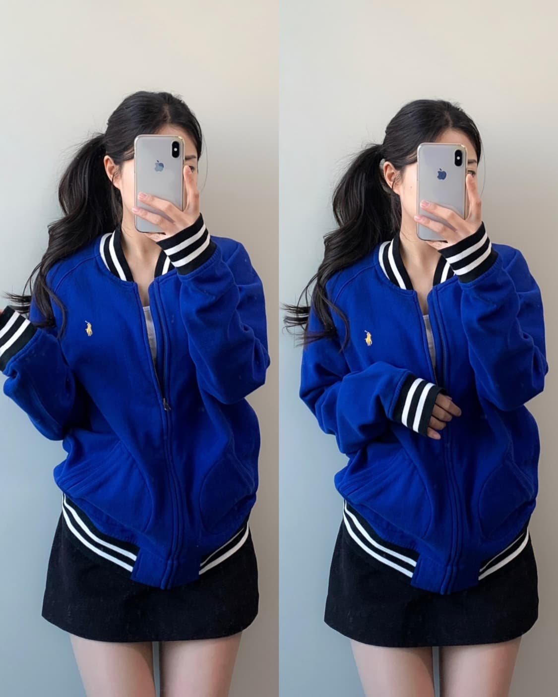 폴로 코튼 집업 상품이미지1