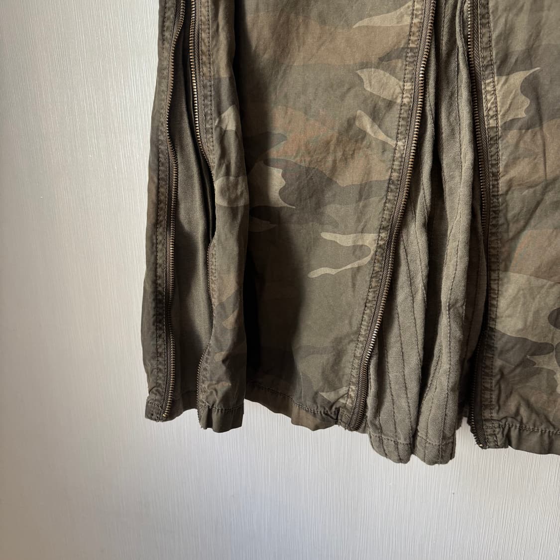 goa 고아 카모플라쥬 롱스커트 치마 00's y2k 갸루 펑크 락시크 상품이미지4