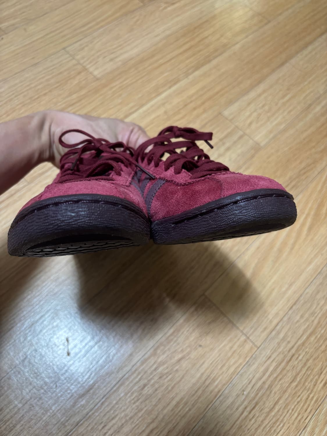아디다스 토바코 버건디 260mm 상품이미지7