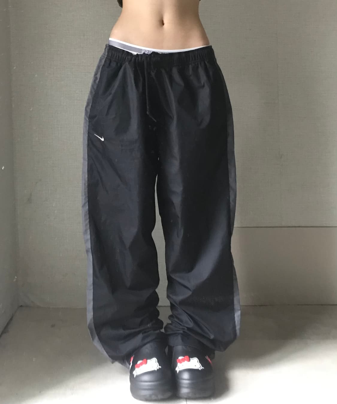 나이키 블랙 트랙 트레이닝팬츠 상품이미지1