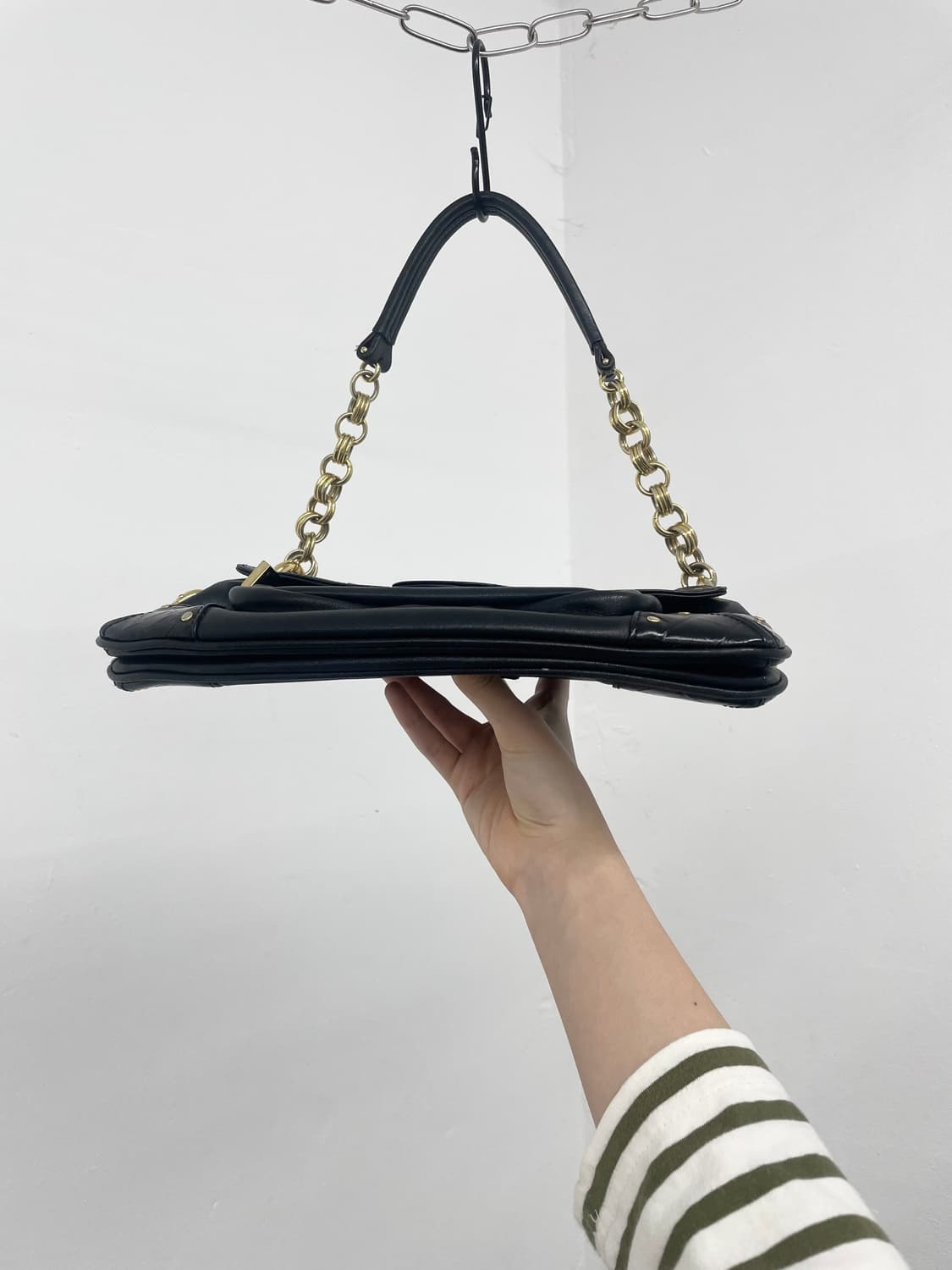 메트로시티 갸루 금장 로고 체인백✨ 상품이미지7