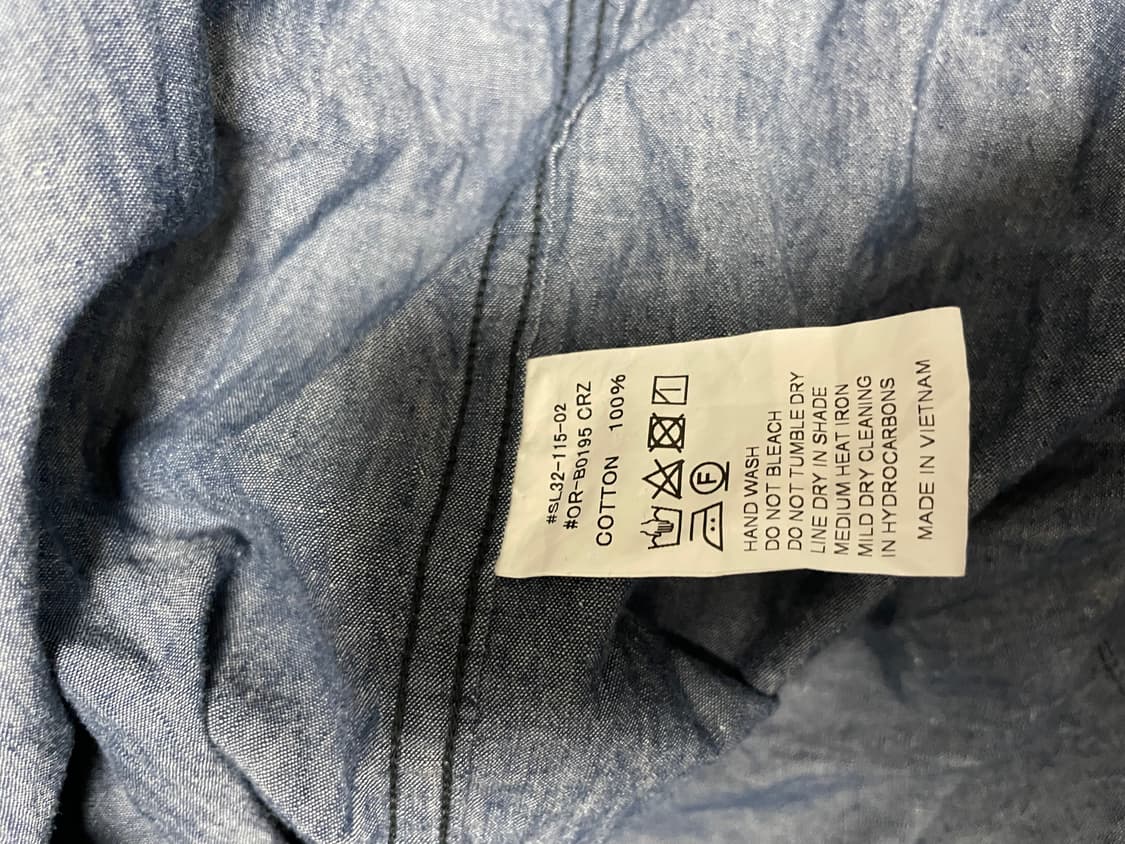 오르치발 아노락 데님 셔츠 상품이미지5