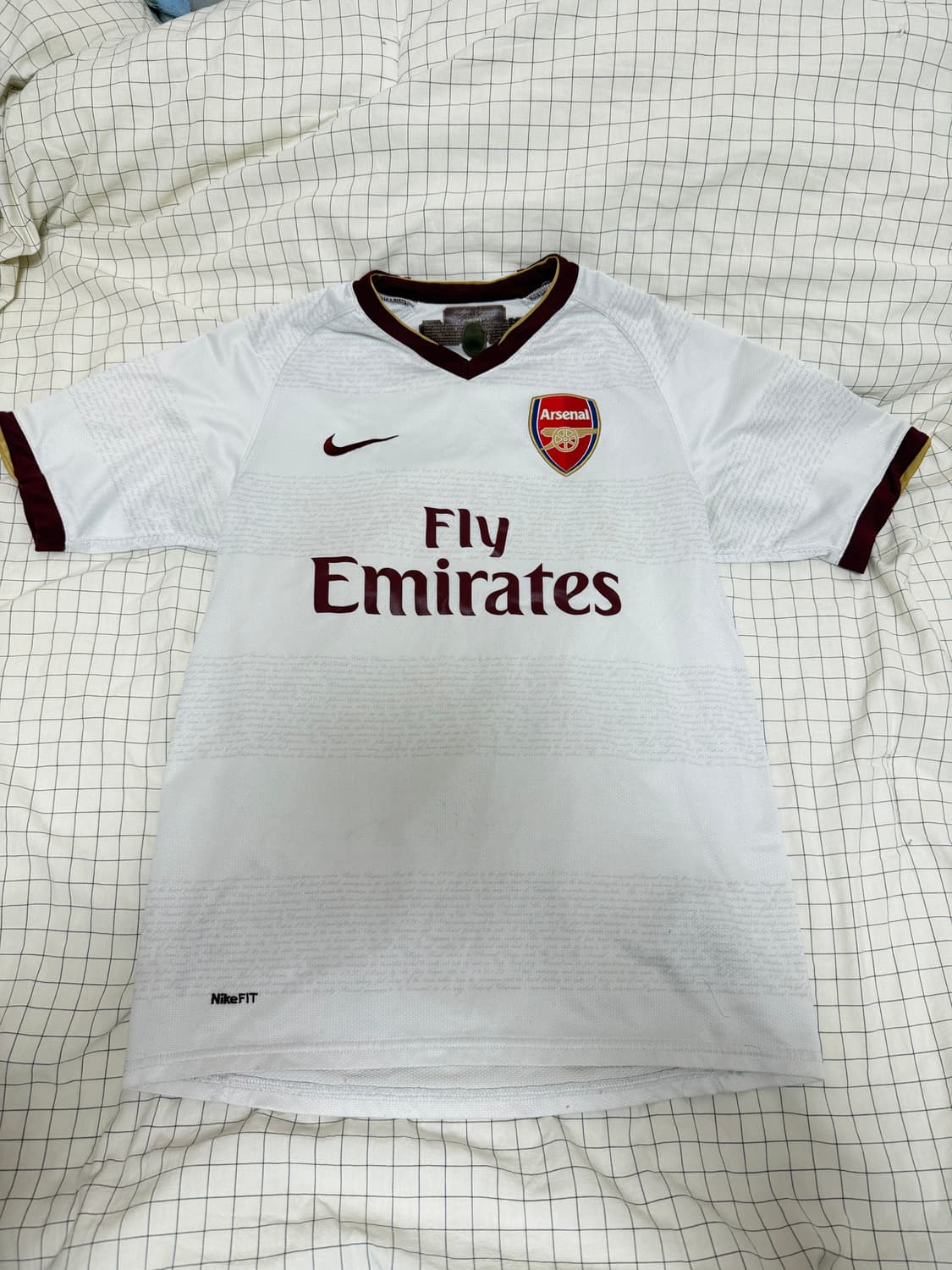 07-08 아스날 어웨이 키즈L 상품이미지2