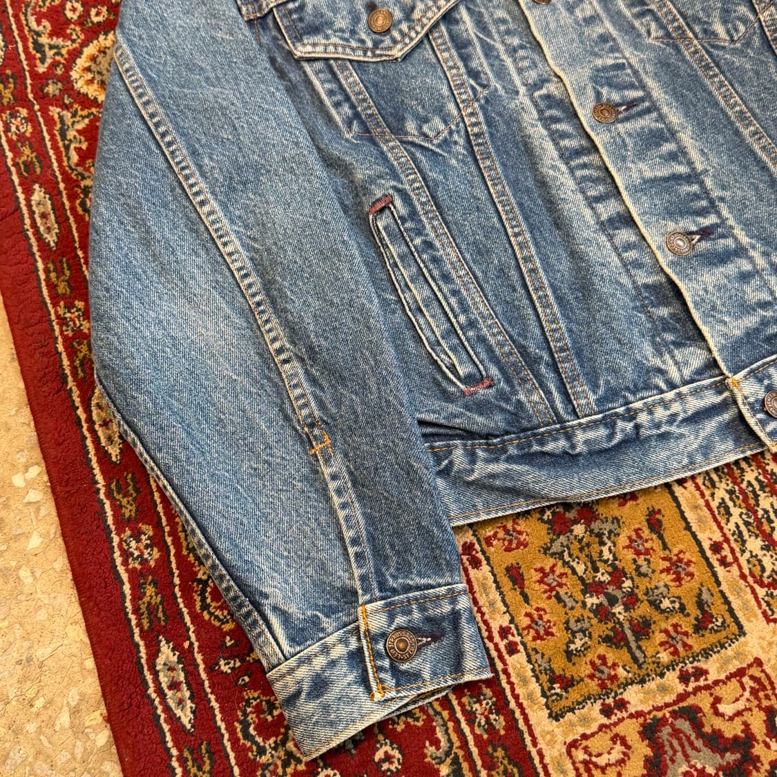 80s 리바이스 70506 3세대 데님 트러커 자켓 [ 40 ] 상품이미지3