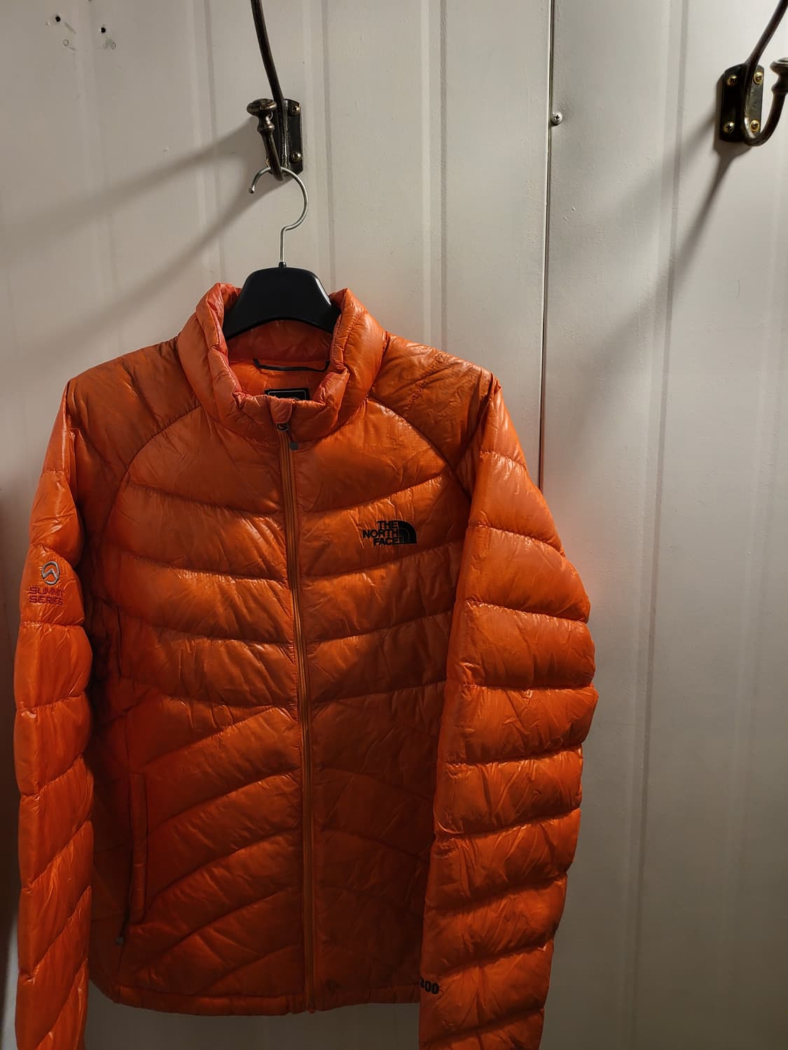 노스페이스 써밋 오렌지 경량 패딩  상품이미지2
