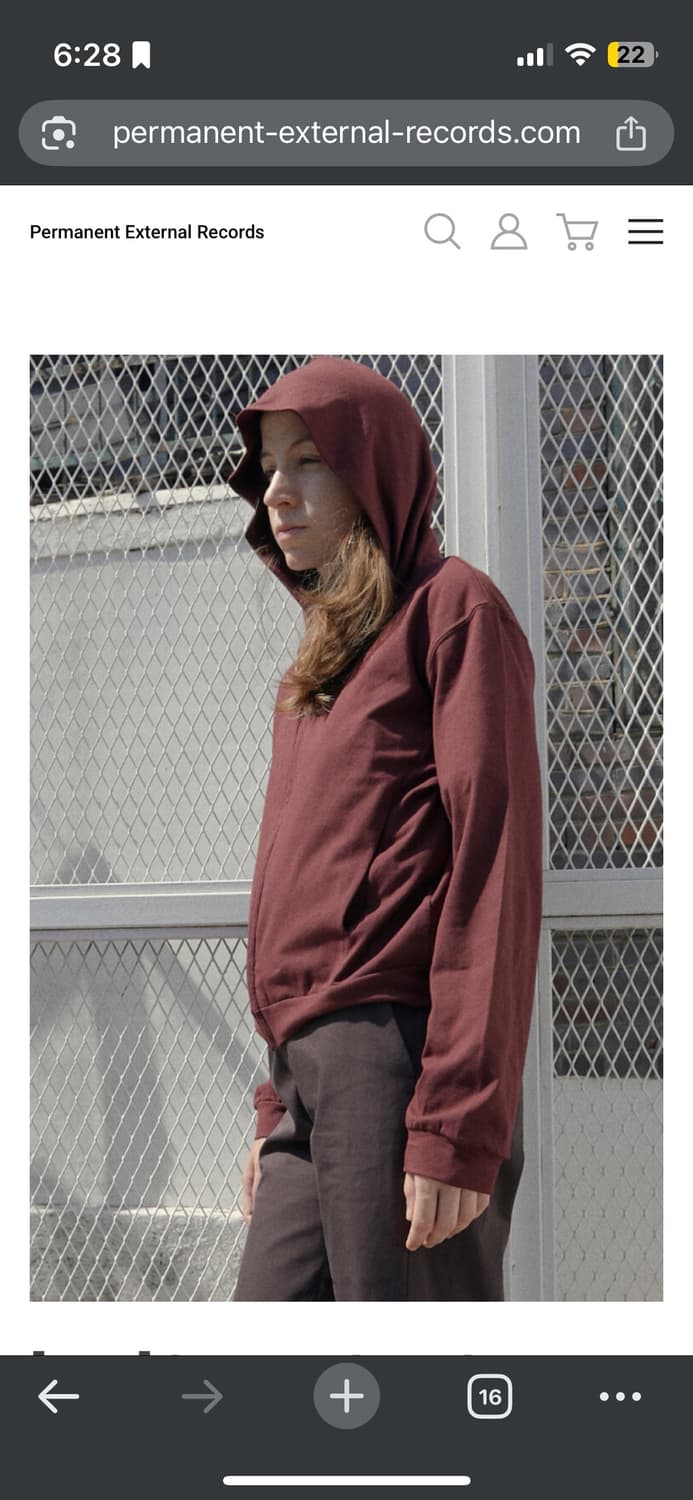 구매)머듈 후드집업 버건디 3사이즈 구해요 상품이미지1