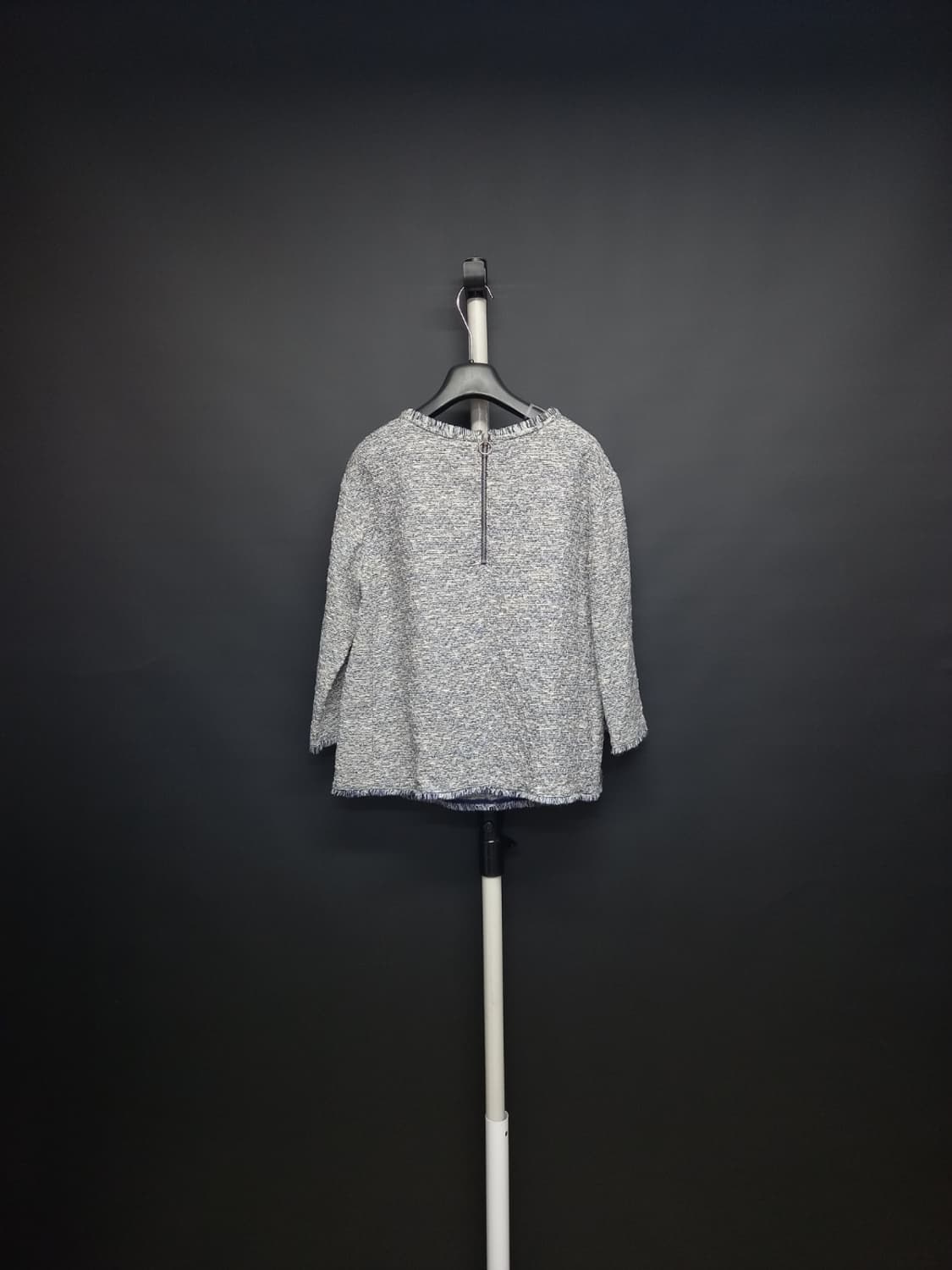 SJSJ 춘하추 얇은 트위드 7부 블라우스 66 상품이미지2