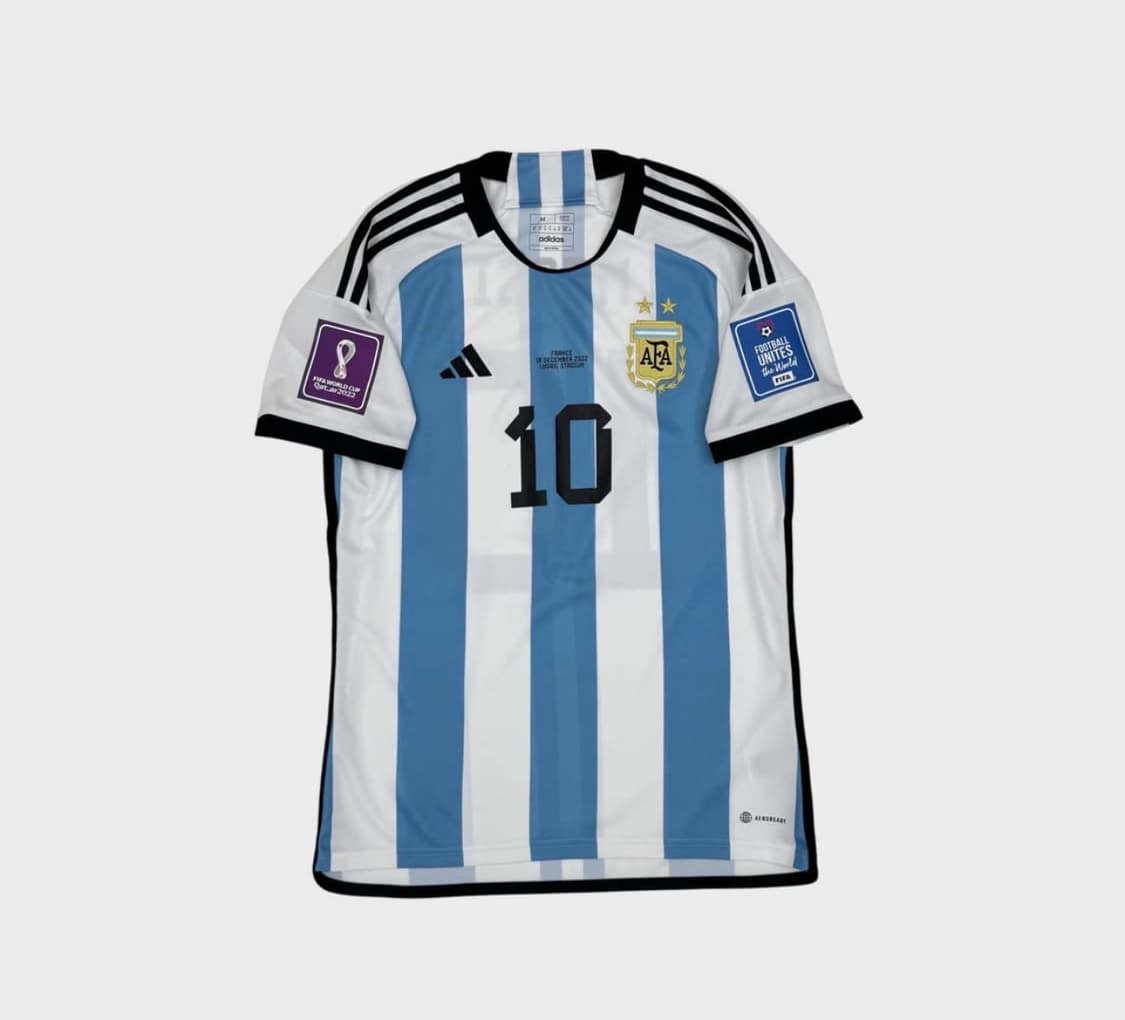 22-24 아르헨티나 홈 No.10 리오넬 메시 WC Final ver 상품이미지1