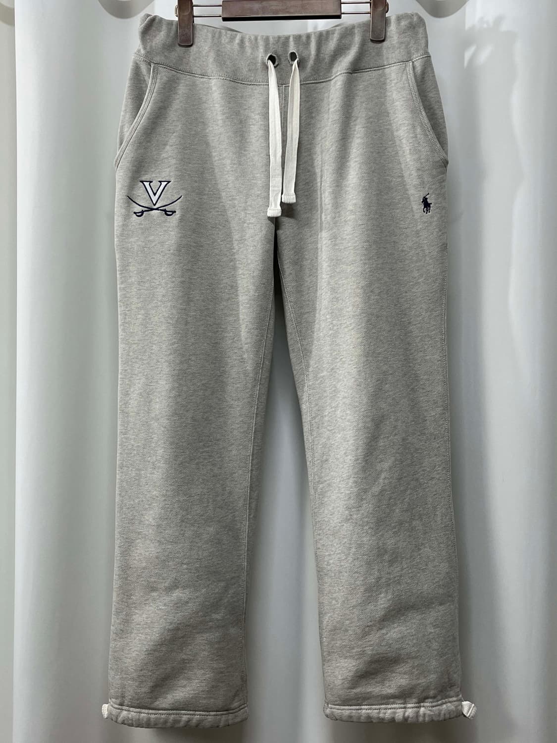 폴로 랄프로렌 버지니아 엠브로이더리 멜란지 스웻팬츠 상품이미지1