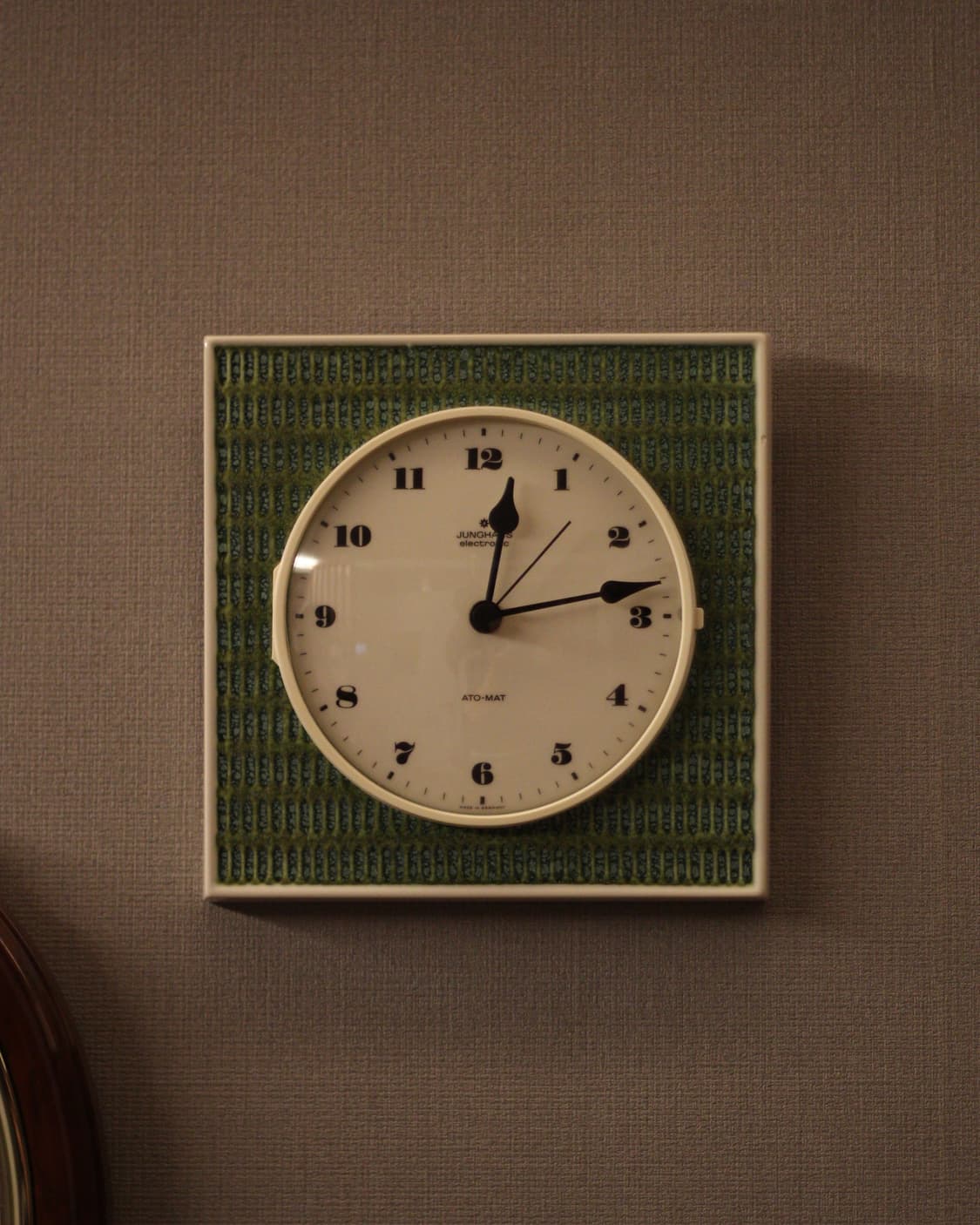 [Junghans] 융한스 빈티지 포셀린 ATO-MAT 벽시계 상품이미지1