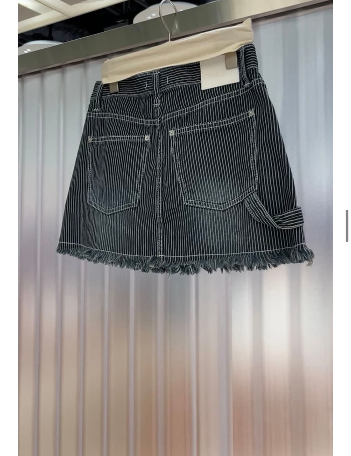 시눈 Denim Mini Skirt (Indigo) s 상품이미지2