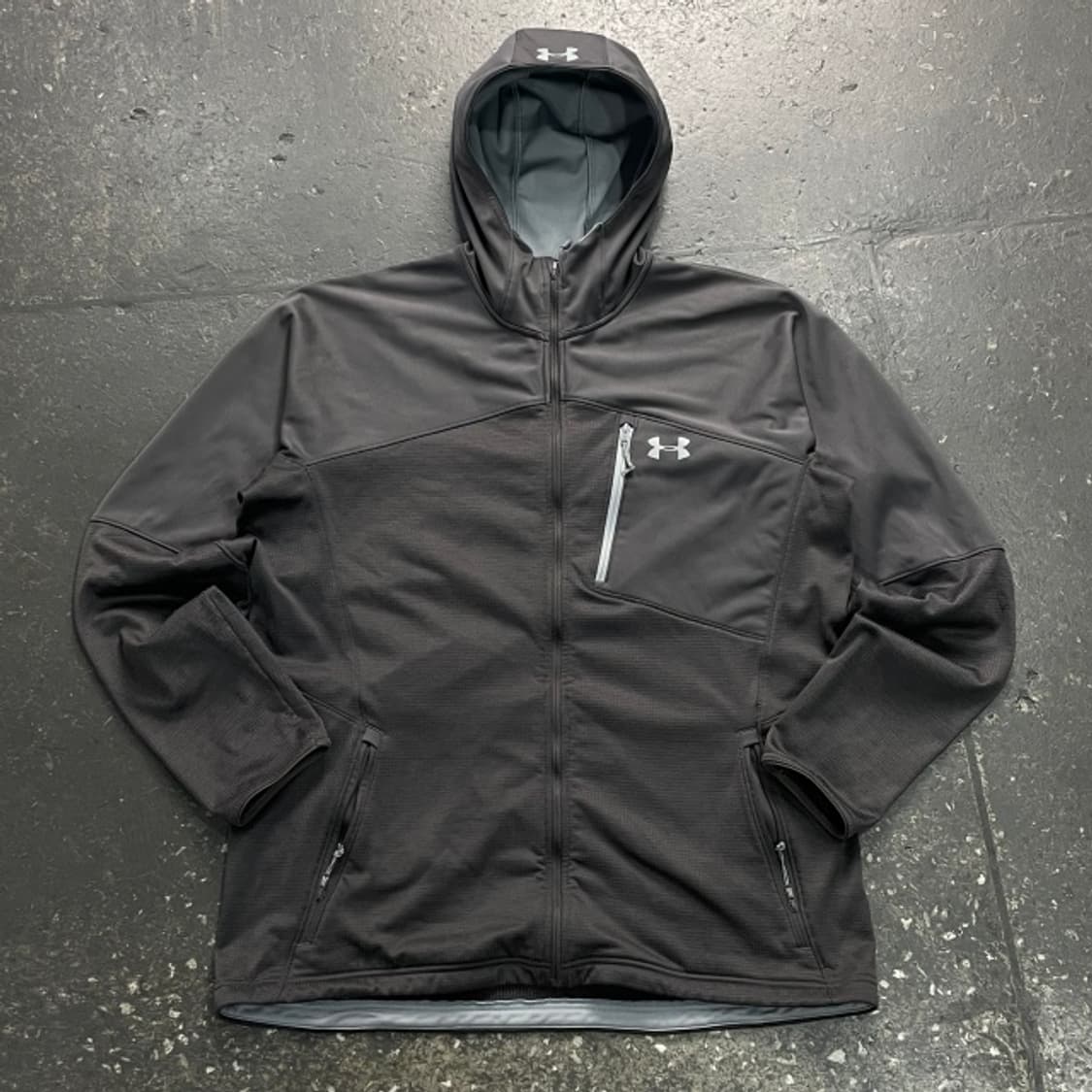 105 언더아머 콜드기어 후드집업  상품이미지1