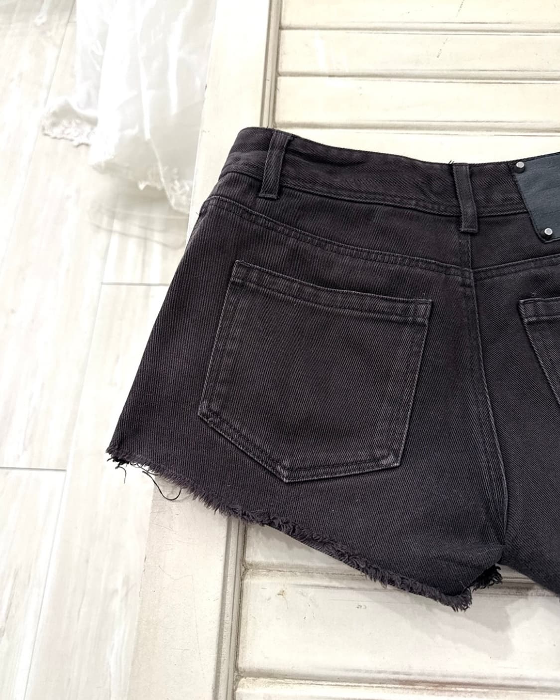 Deep Dark Brown Y2k Short Pants 상품이미지4
