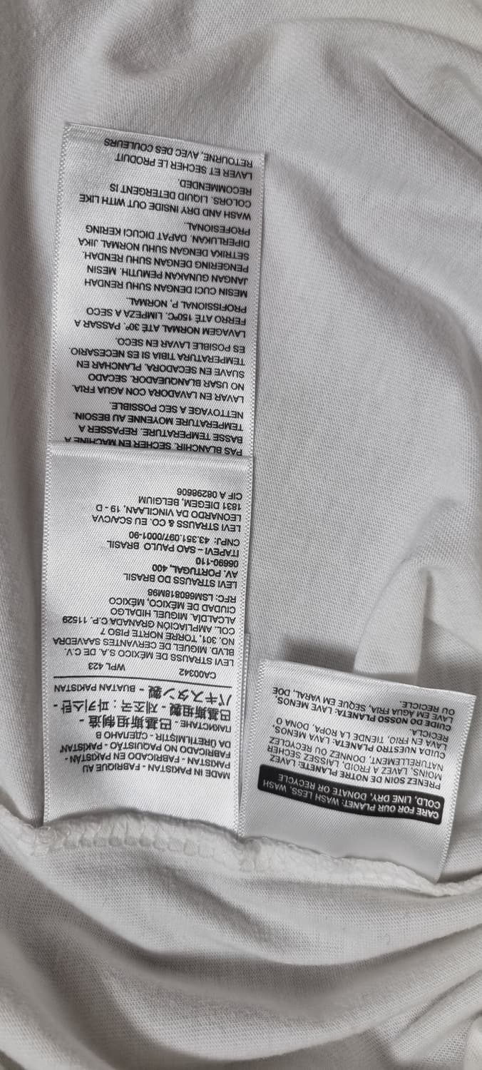 리바이스 스몰로고 반팔 S _ 공용, 여성추천 상품이미지10