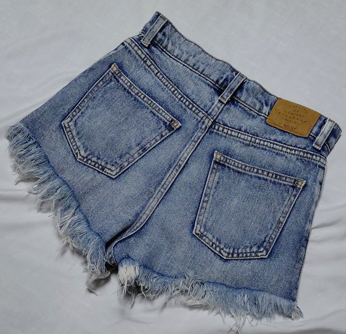 [25~26] MOUSSY 빈티지 컷오프 데님 숏팬츠 (사이즈 2) 상품이미지6