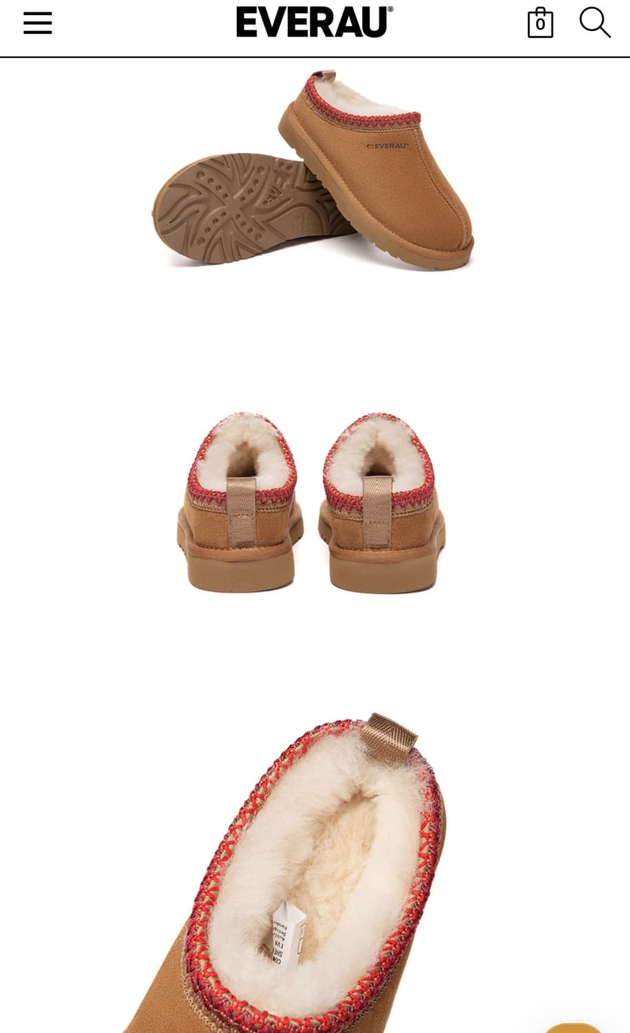 에버에이유 털신발 팝니다 (새상품) 상품이미지2