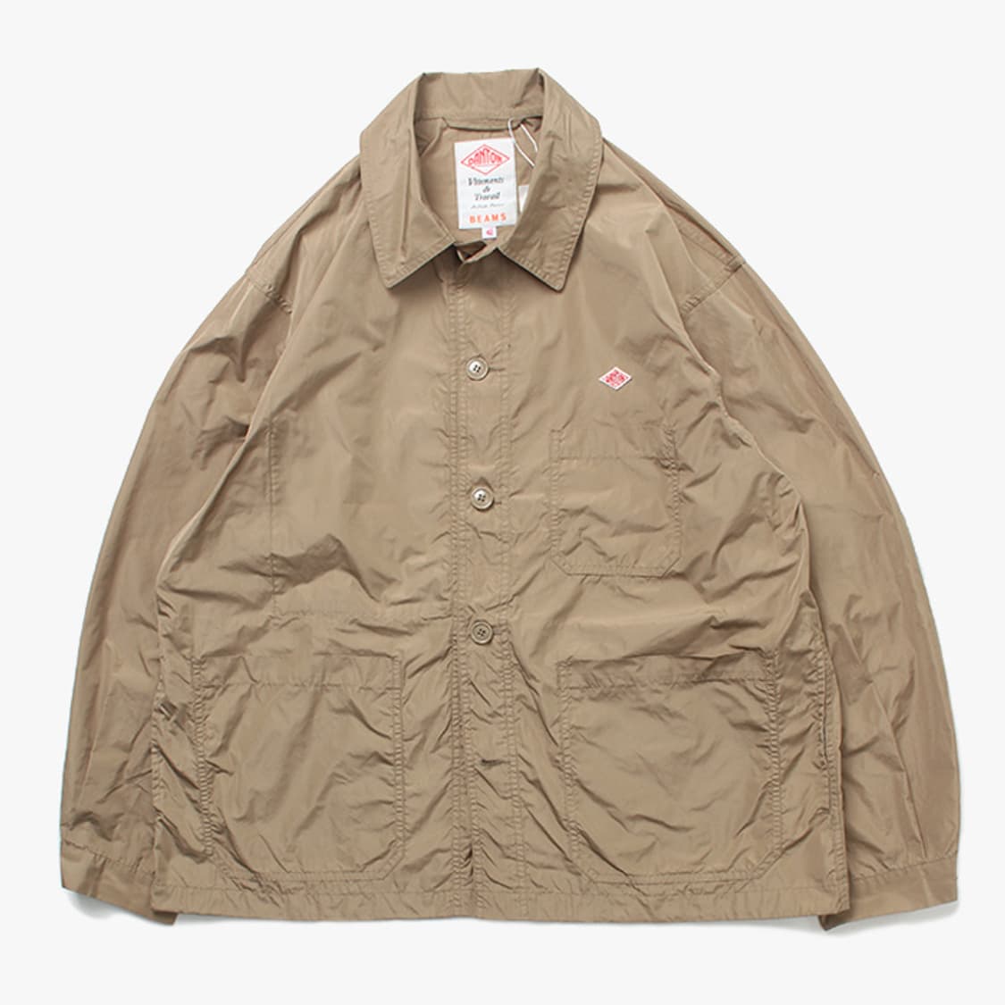 BEAMS X DANTON "Beige Jacket" 상품이미지1